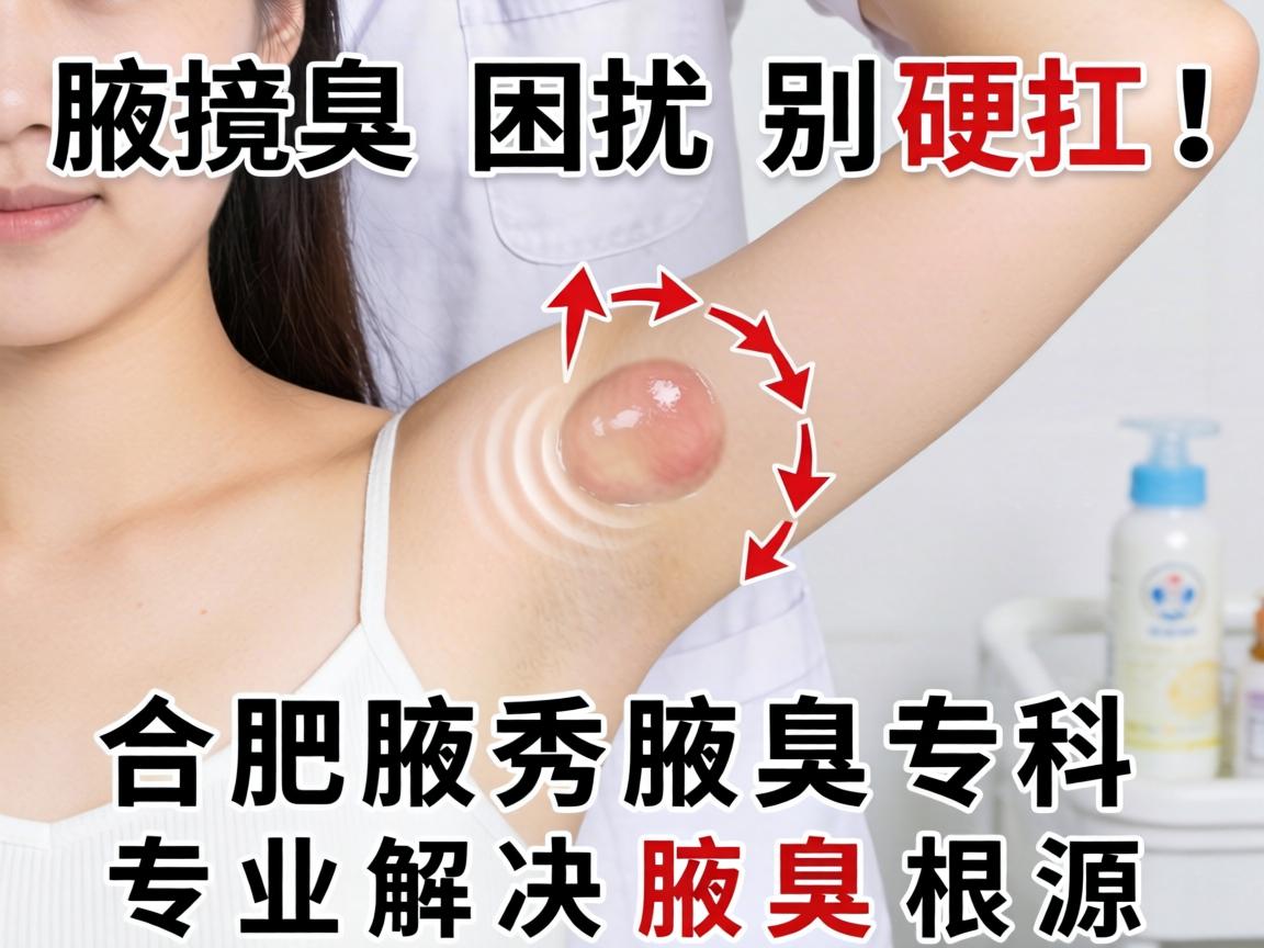 腋臭困扰别硬扛!合肥腋秀腋臭专科,专业解决腋臭根源 腋臭困扰别硬扛!合肥腋秀腋臭专科,专业解决腋臭根源