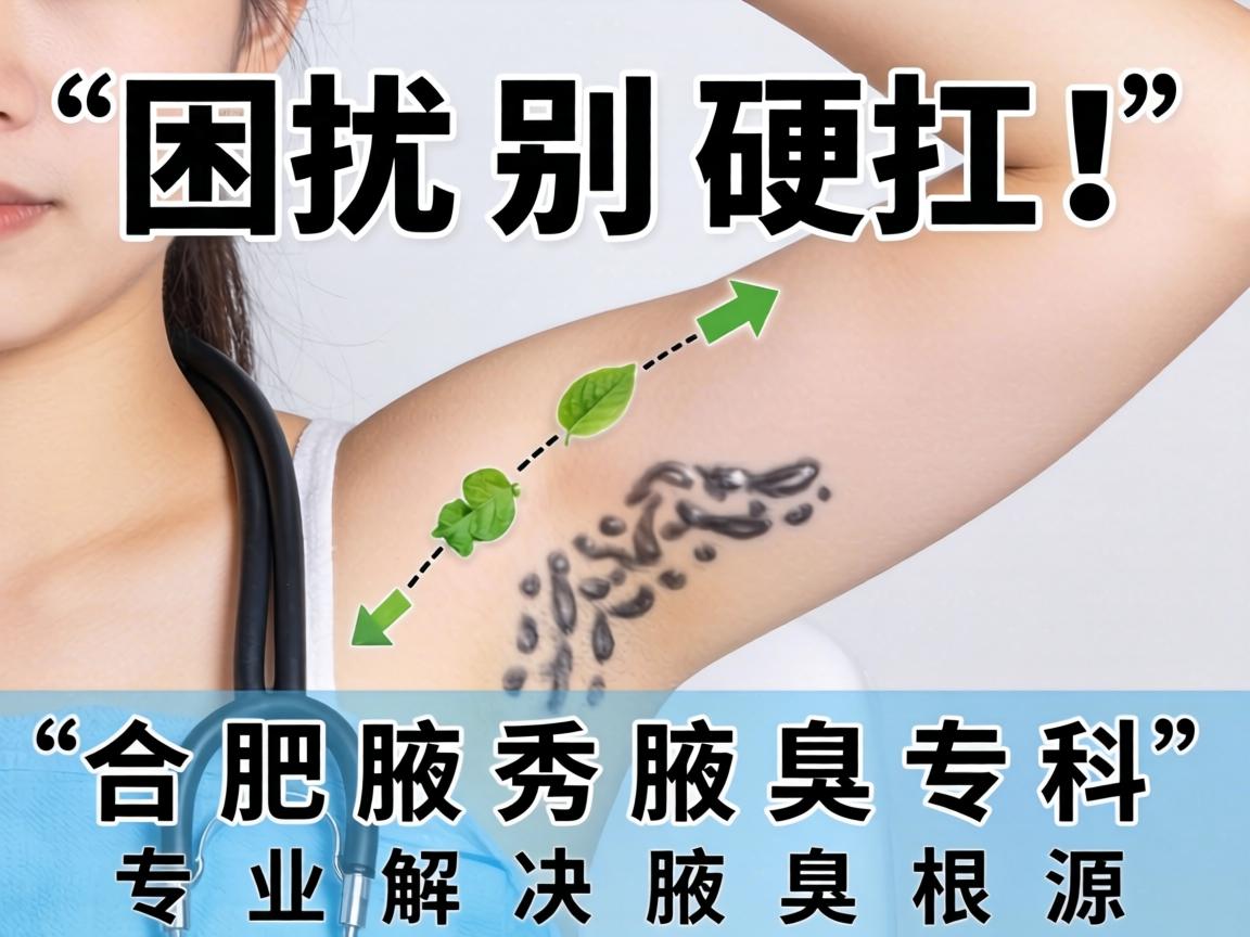 腋臭困扰别硬扛!合肥腋秀腋臭专科,专业解决腋臭根源 腋臭困扰别硬扛!合肥腋秀腋臭专科,专业解决腋臭根源