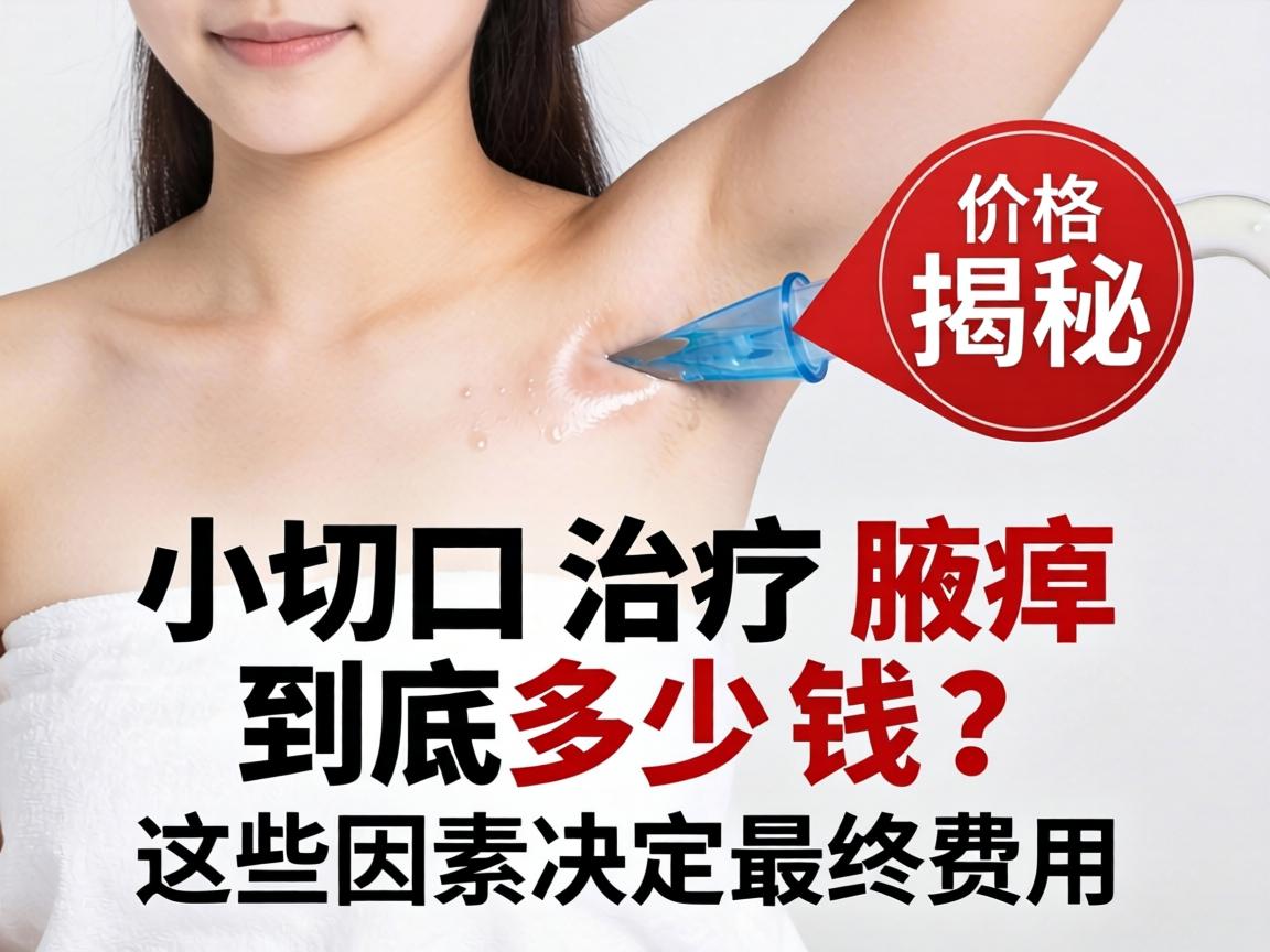 小切口治疗腋臭价格揭秘,小切口治疗腋臭到底多少钱?这些因素决定最终费用 小切口治疗腋臭价格揭秘,小切口治疗腋臭到底多少钱?这些因素决定最终费用