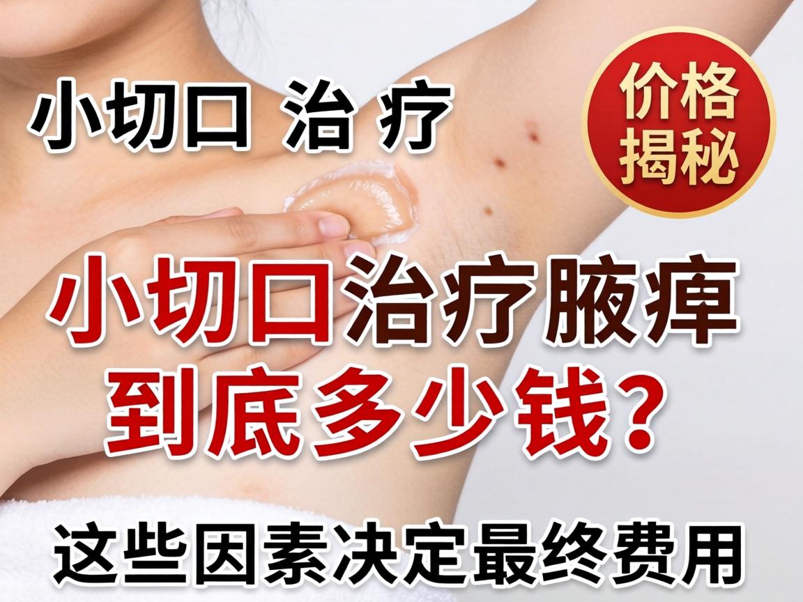 小切口治疗腋臭价格揭秘,小切口治疗腋臭到底多少钱?这些因素决定最终费用 小切口治疗腋臭价格揭秘,小切口治疗腋臭到底多少钱?这些因素决定最终费用