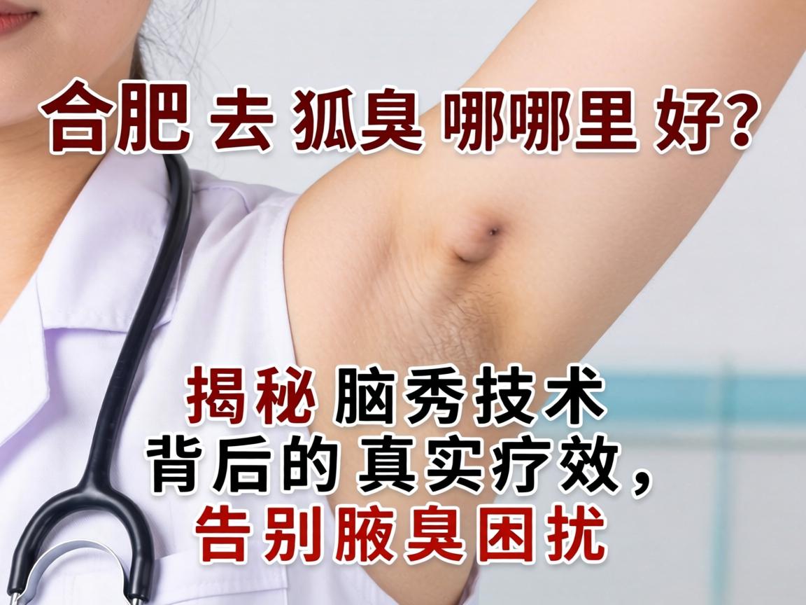 合肥去狐臭哪里好?揭秘腋秀技术背后的真实疗效,告别腋臭困扰 合肥去狐臭哪里好?揭秘腋秀技术背后的真实疗效,告别腋臭困扰