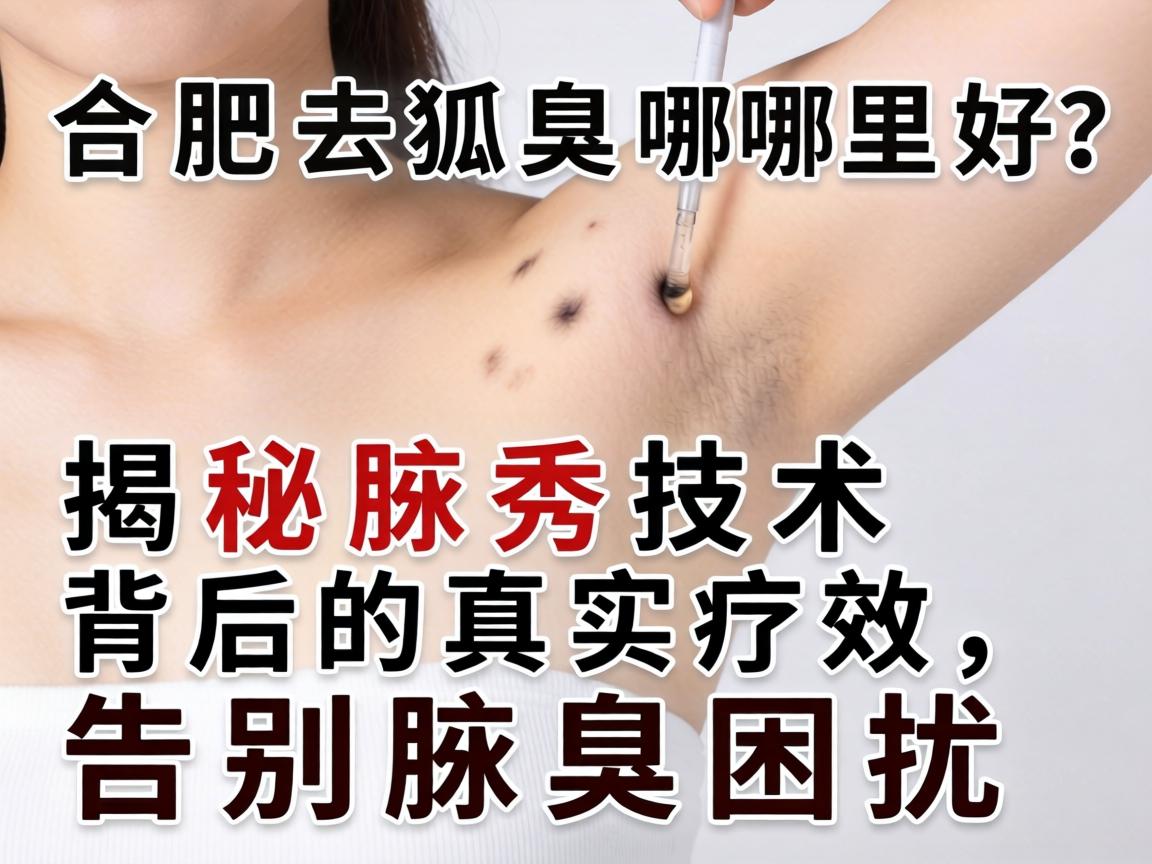 合肥去狐臭哪里好?揭秘腋秀技术背后的真实疗效,告别腋臭困扰 合肥去狐臭哪里好?揭秘腋秀技术背后的真实疗效,告别腋臭困扰