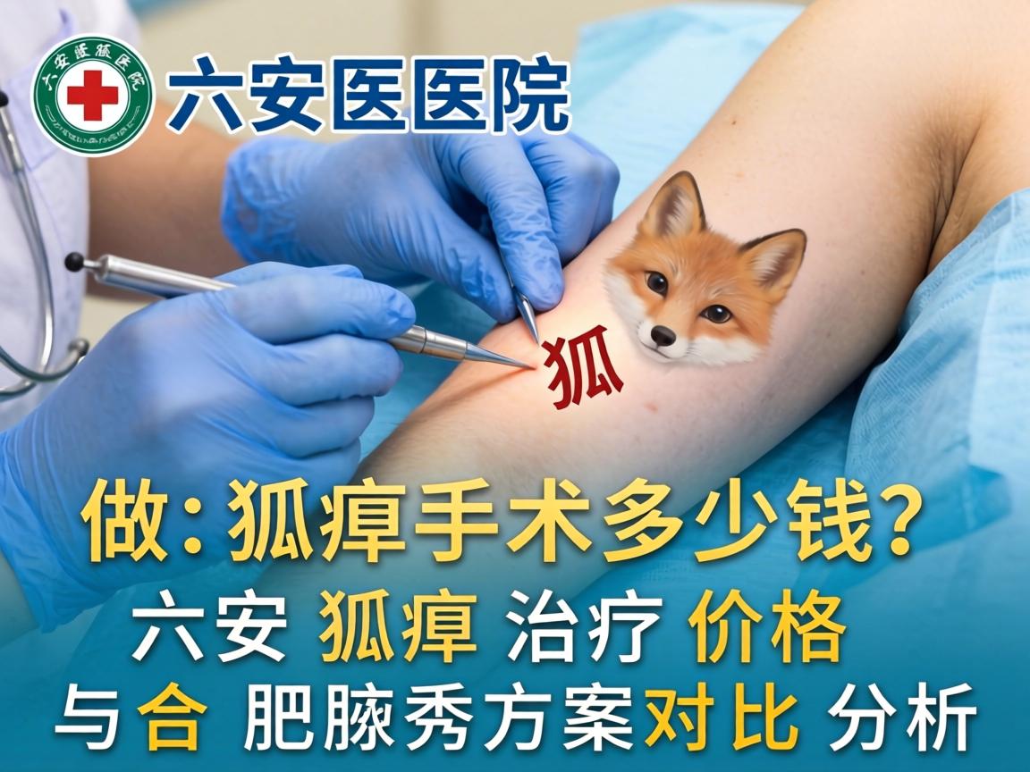 六安医院做狐臭手术多少钱？六安狐臭治疗价格与合肥腋秀方案对比分析