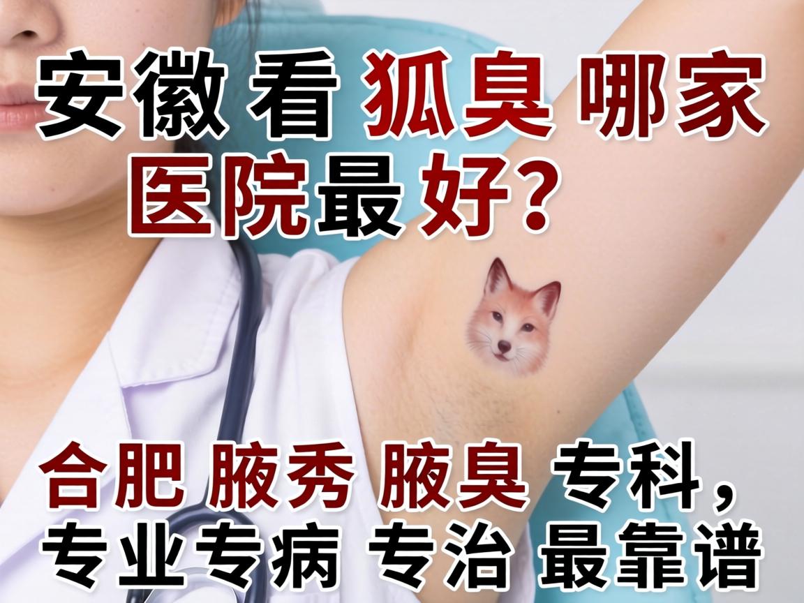 安徽看狐臭哪家医院最好?合肥腋秀腋臭专科,专业专病专治最靠谱 安徽看狐臭哪家医院最好?合肥腋秀腋臭专科,专业专病专治最靠谱