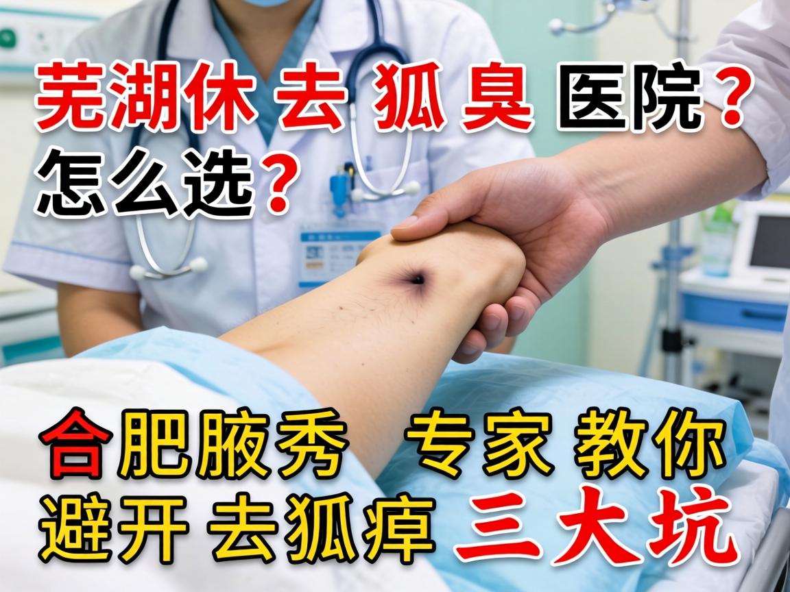 芜湖去狐臭医院怎么选?合肥腋秀专家教你避开去狐臭三大坑 芜湖去狐臭医院怎么选?合肥腋秀专家教你避开去狐臭三大坑