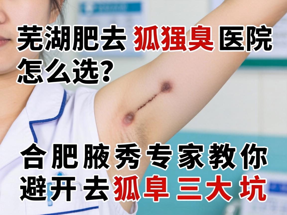 芜湖去狐臭医院怎么选?合肥腋秀专家教你避开去狐臭三大坑 芜湖去狐臭医院怎么选?合肥腋秀专家教你避开去狐臭三大坑