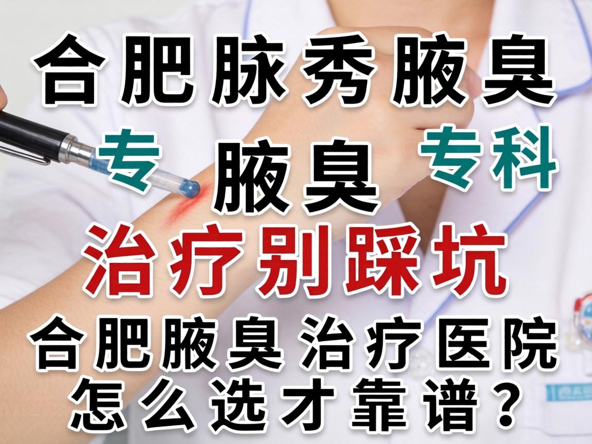 合肥腋秀腋臭专科,腋臭治疗别踩坑,合肥腋臭治疗医院怎么选才靠谱? 合肥腋秀腋臭专科,腋臭治疗别踩坑,合肥腋臭治疗医院怎么选才靠谱?