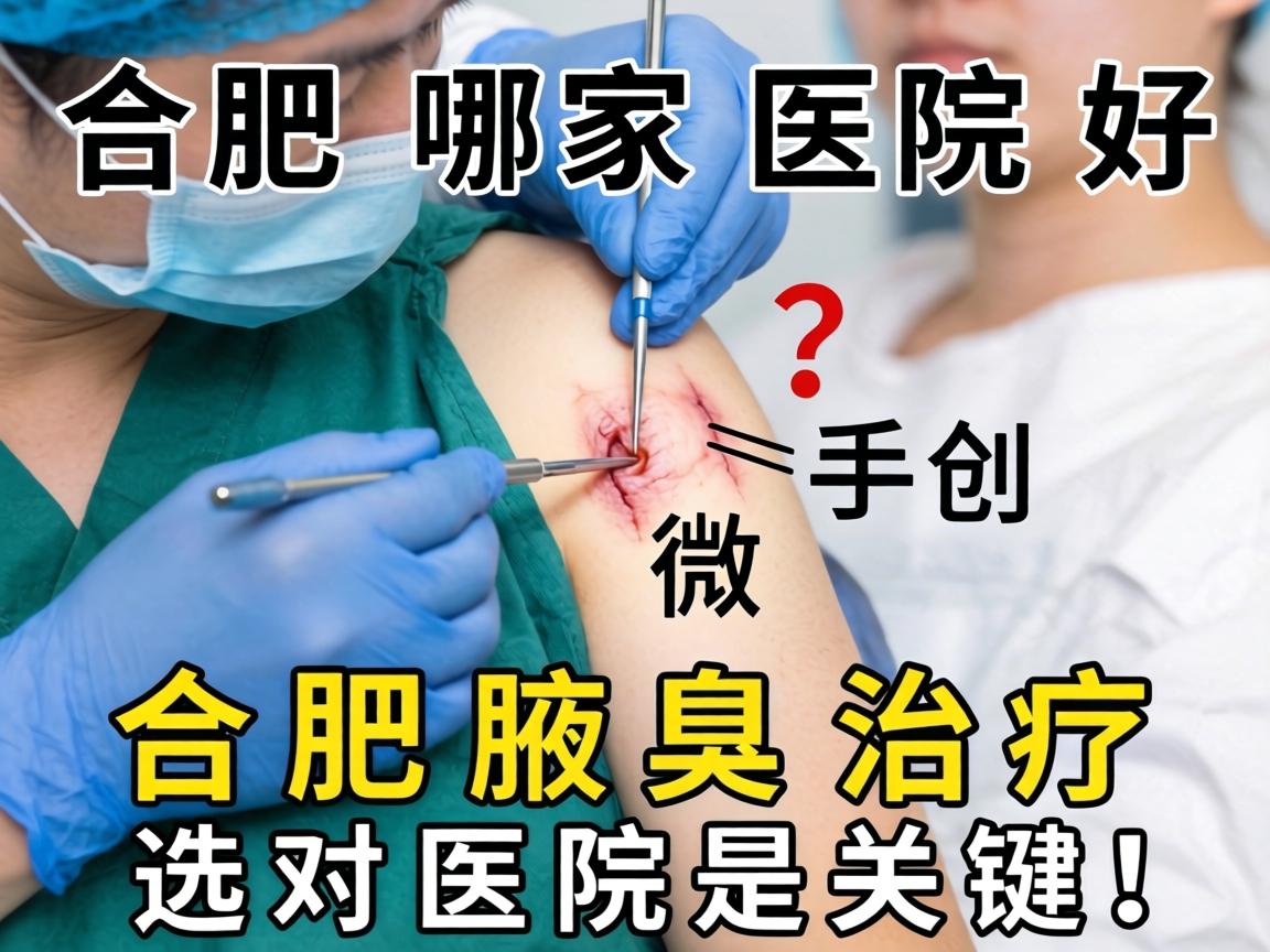 合肥腋臭微创手术哪家医院好?合肥腋臭治疗选对医院是关键! 合肥腋臭微创手术哪家医院好?合肥腋臭治疗选对医院是关键!