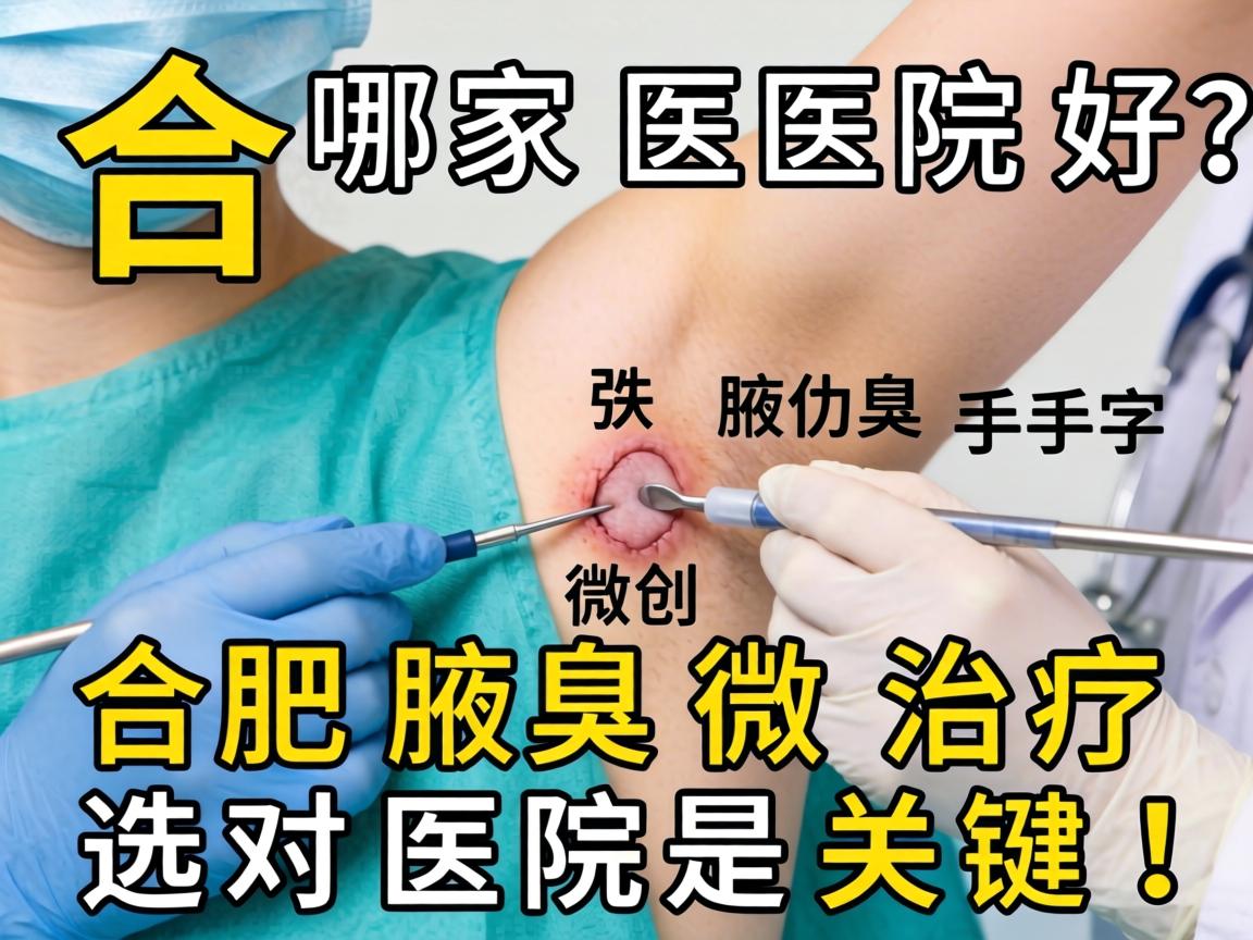 合肥腋臭微创手术哪家医院好?合肥腋臭治疗选对医院是关键! 合肥腋臭微创手术哪家医院好?合肥腋臭治疗选对医院是关键!