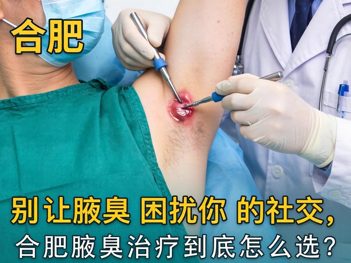 合肥腋臭手术,别让腋臭困扰你的社交,合肥腋臭治疗到底怎么选? 合肥腋臭手术,别让腋臭困扰你的社交,合肥腋臭治疗到底怎么选?