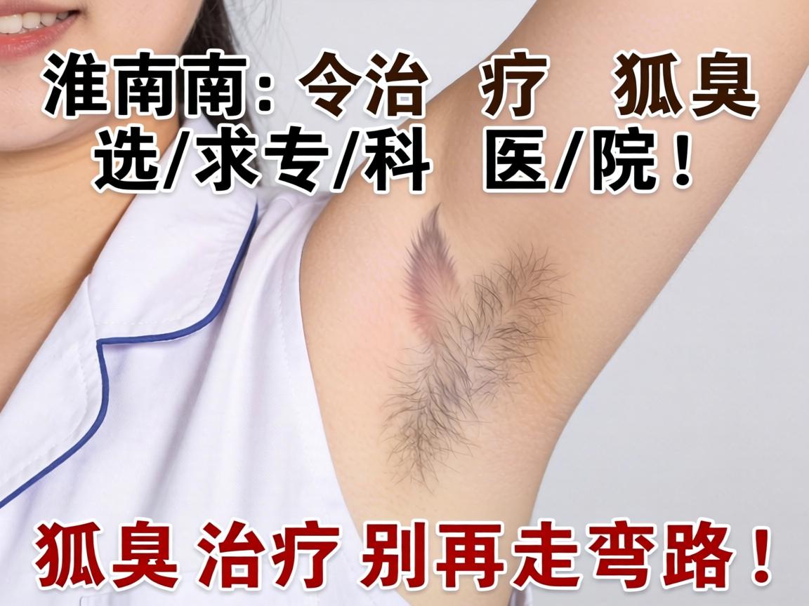 淮南治疗狐臭选专科医院,狐臭治疗别再走弯路! 淮南治疗狐臭选专科医院,狐臭治疗别再走弯路!