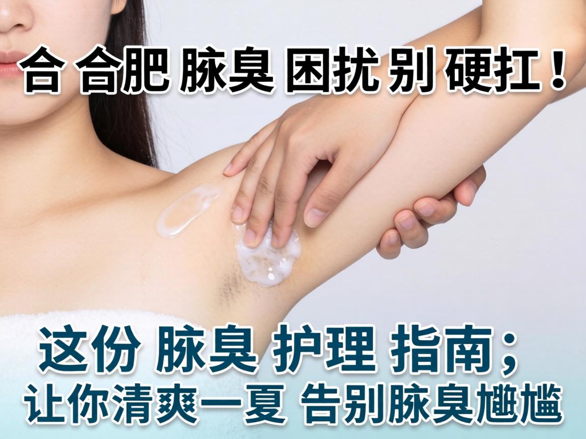 合肥腋臭困扰别硬扛！这份腋臭护理指南，让你清爽一夏告别腋臭尴尬