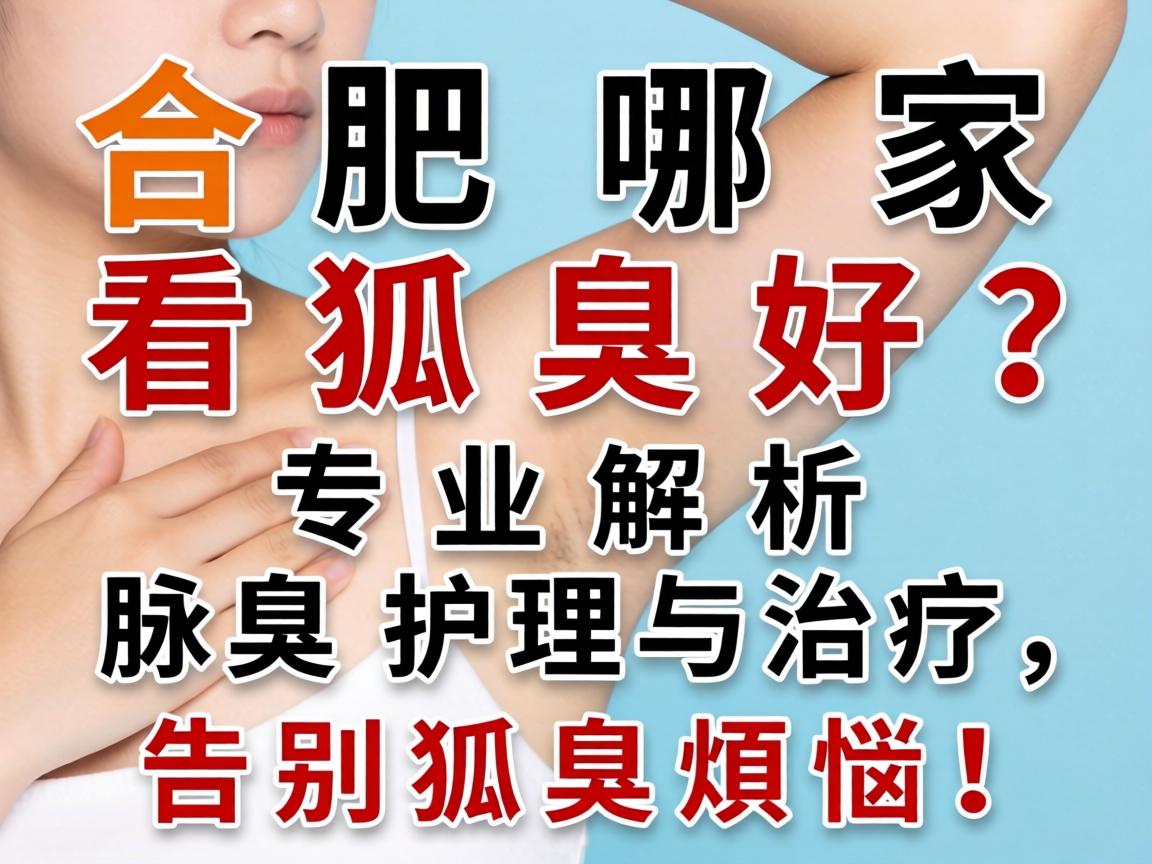合肥哪家看狐臭好?专业解析腋臭护理与治疗,告别狐臭烦恼! 合肥哪家看狐臭好?专业解析腋臭护理与治疗,告别狐臭烦恼!