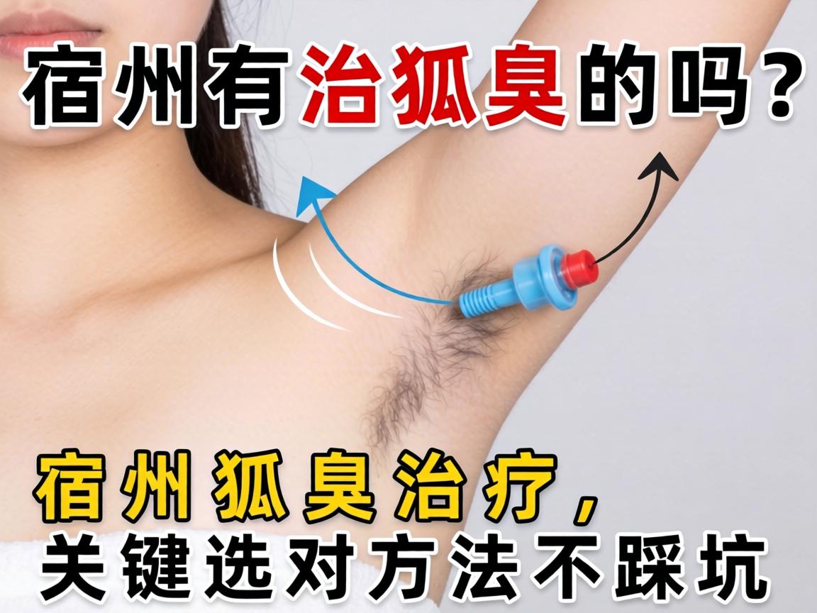 宿州有治狐臭的吗?宿州狐臭治疗,关键选对方法不踩坑 宿州有治狐臭的吗?宿州狐臭治疗,关键选对方法不踩坑