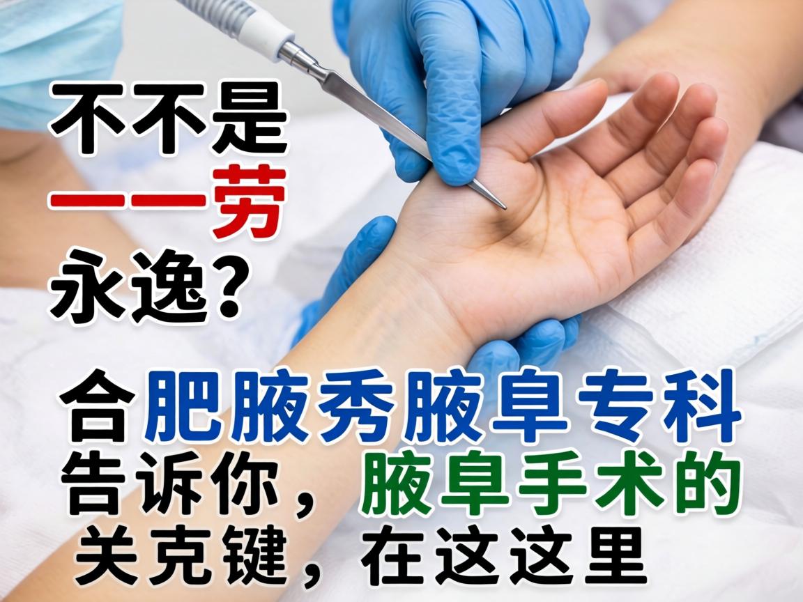 腋臭手术不是一劳永逸?合肥腋秀腋臭专科告诉你,腋臭手术的关键在这里 腋臭手术不是一劳永逸?合肥腋秀腋臭专科告诉你,腋臭手术的关键在这里