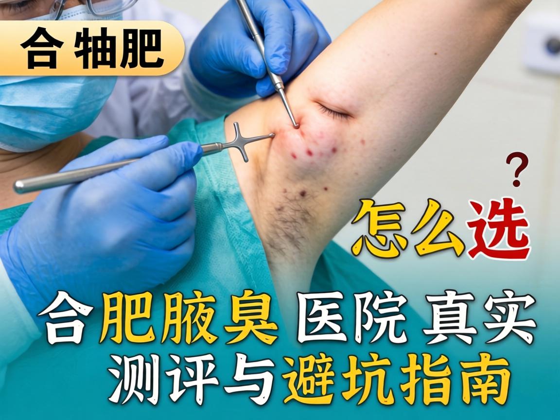 合肥腋臭手术医院怎么选？合肥腋臭医院真实测评与避坑指南