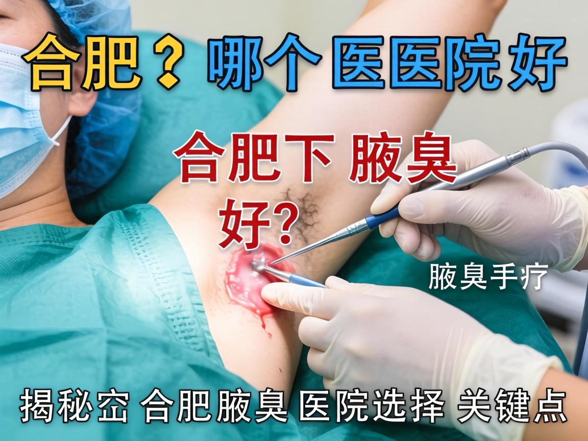 合肥腋下手术哪个医院好?揭秘合肥腋臭医院选择关键点 合肥腋下手术哪个医院好?揭秘合肥腋臭医院选择关键点