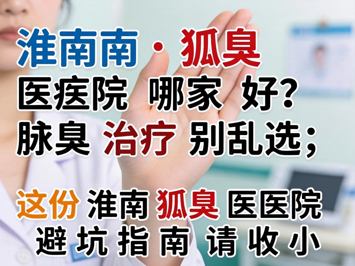 淮南狐臭医院哪家好?腋臭治疗别乱选,这份淮南狐臭医院避坑指南请收好 淮南狐臭医院哪家好?腋臭治疗别乱选,这份淮南狐臭医院避坑指南请收好