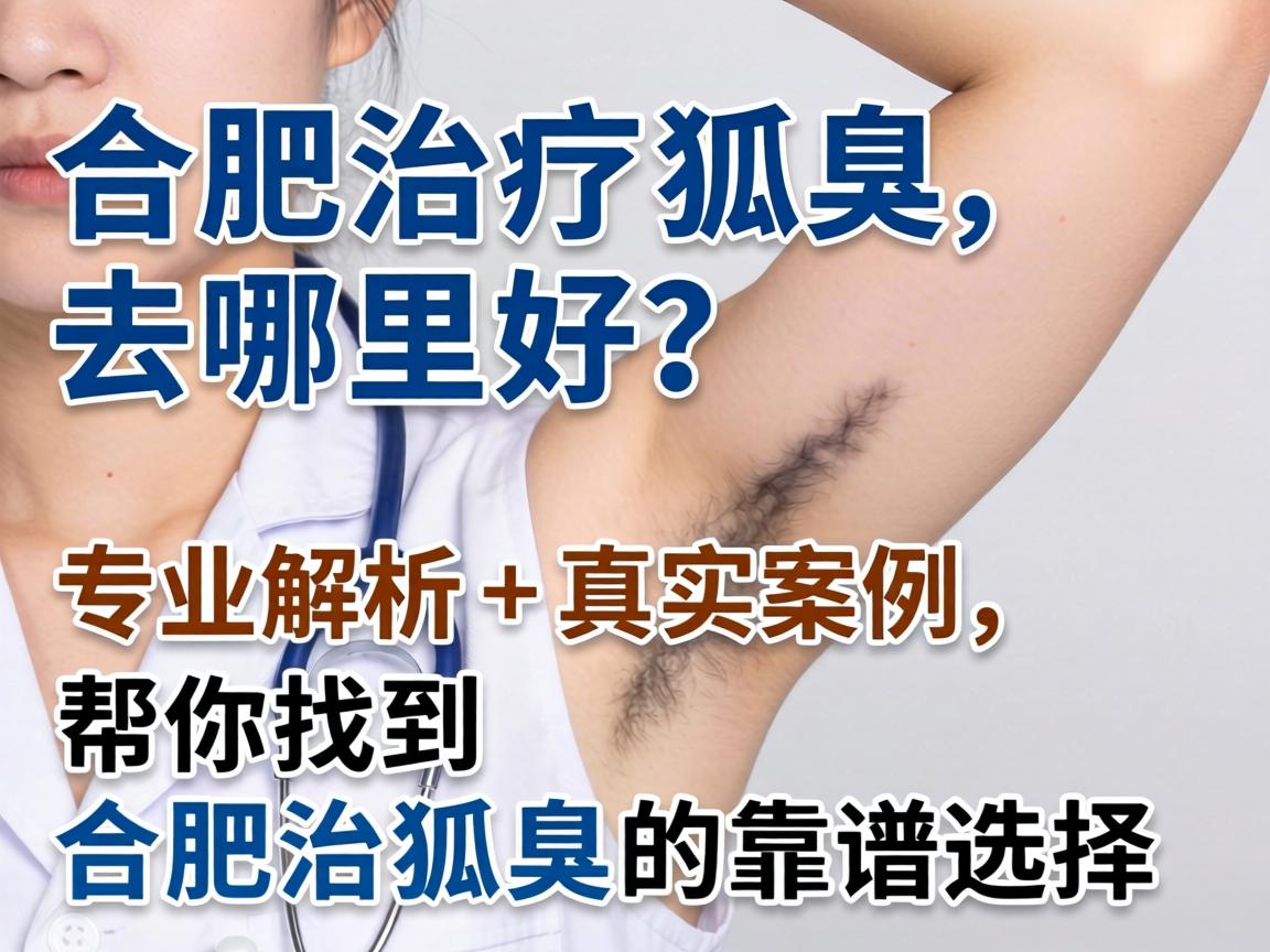 合肥治疗狐臭去哪里好？专业解析+真实案例，帮你找到合肥治狐臭的靠谱选择