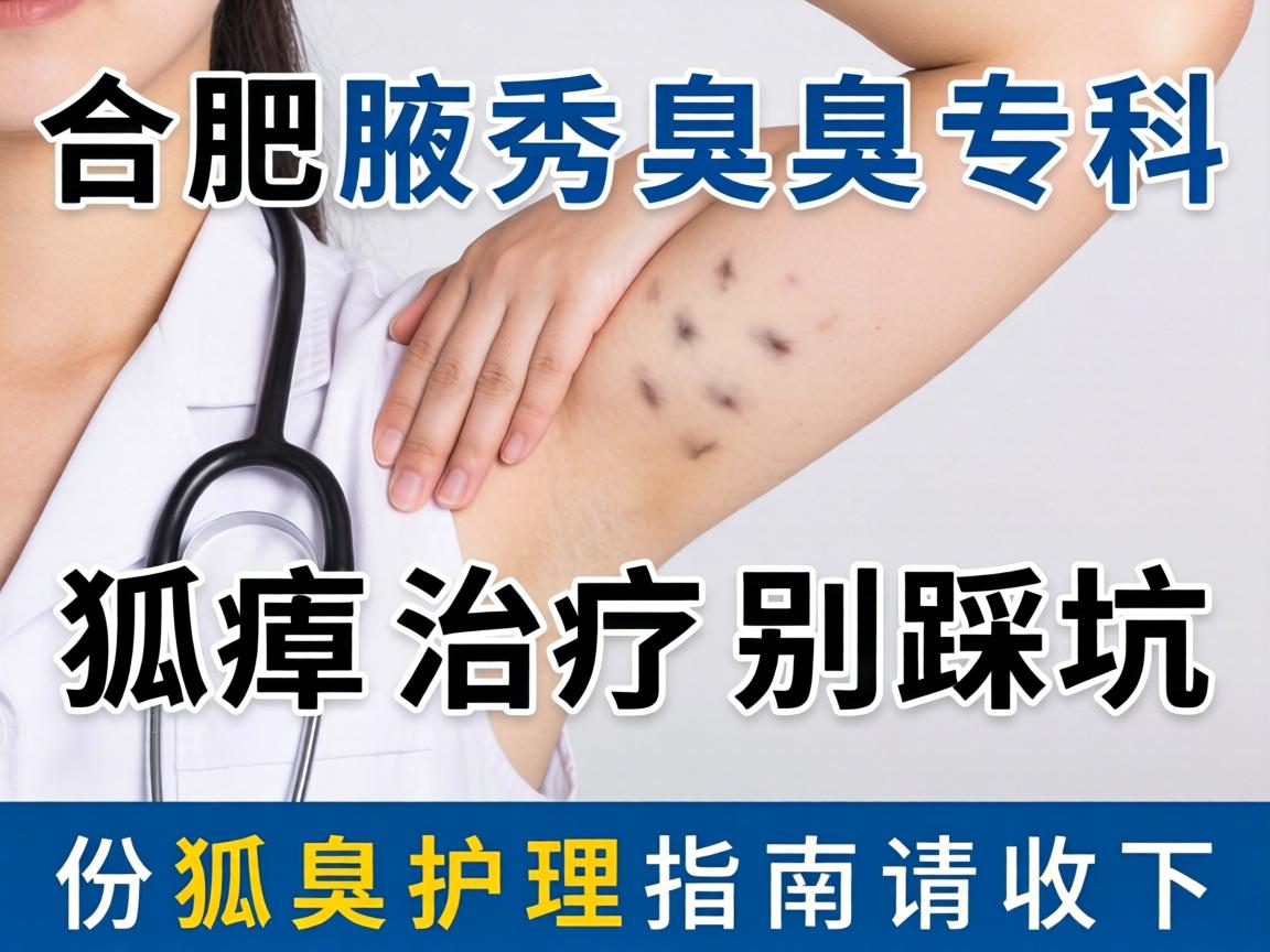 合肥腋秀腋臭专科,狐臭治疗别踩坑,这份狐臭护理指南请收好 合肥腋秀腋臭专科,狐臭治疗别踩坑,这份狐臭护理指南请收好