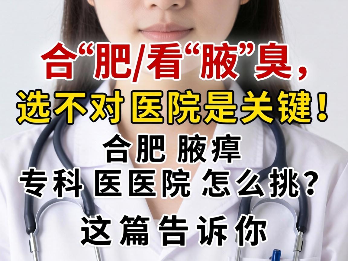 合肥看腋臭,选对医院是关键!合肥腋臭专科医院怎么挑?这篇告诉你 合肥看腋臭,选对医院是关键!合肥腋臭专科医院怎么挑?这篇告诉你