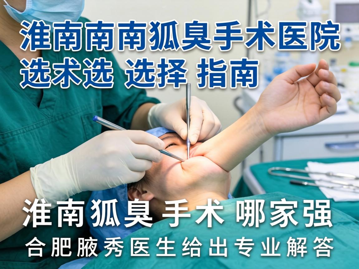 淮南狐臭手术医院选择指南,淮南狐臭手术哪家强,合肥腋秀医生给出专业解答 淮南狐臭手术医院选择指南,淮南狐臭手术哪家强,合肥腋秀医生给出专业解答
