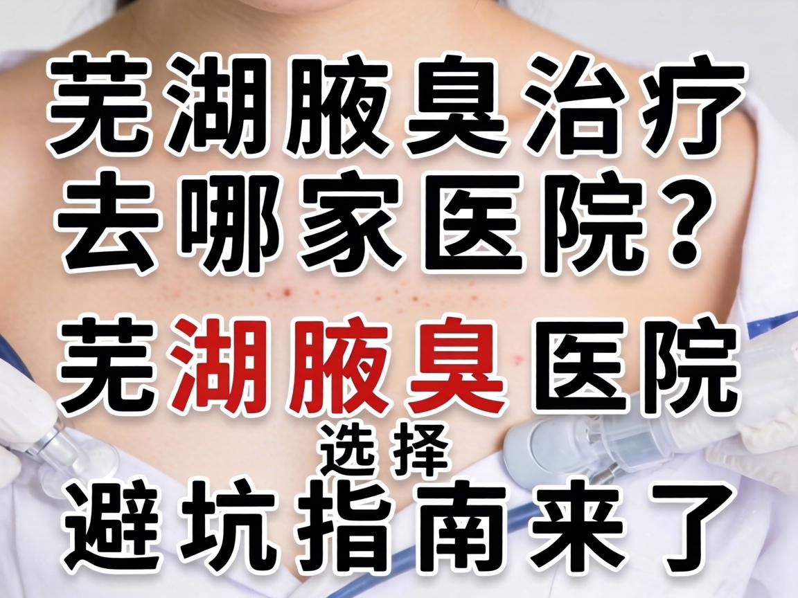 芜湖腋臭治疗去哪家医院?芜湖腋臭医院选择避坑指南来了 芜湖腋臭治疗去哪家医院?芜湖腋臭医院选择避坑指南来了