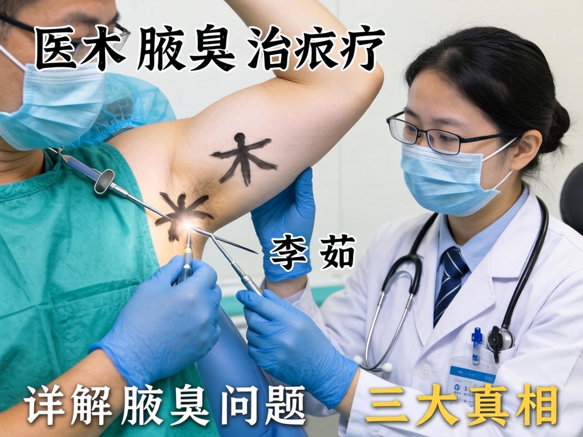 腋臭手术腋臭治疗,李茹医生详解腋臭问题三大真相 腋臭手术腋臭治疗,李茹医生详解腋臭问题三大真相