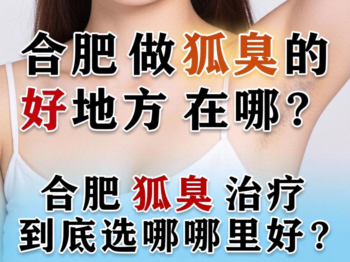合肥做狐臭的好地方在哪？合肥狐臭治疗到底选哪里好？