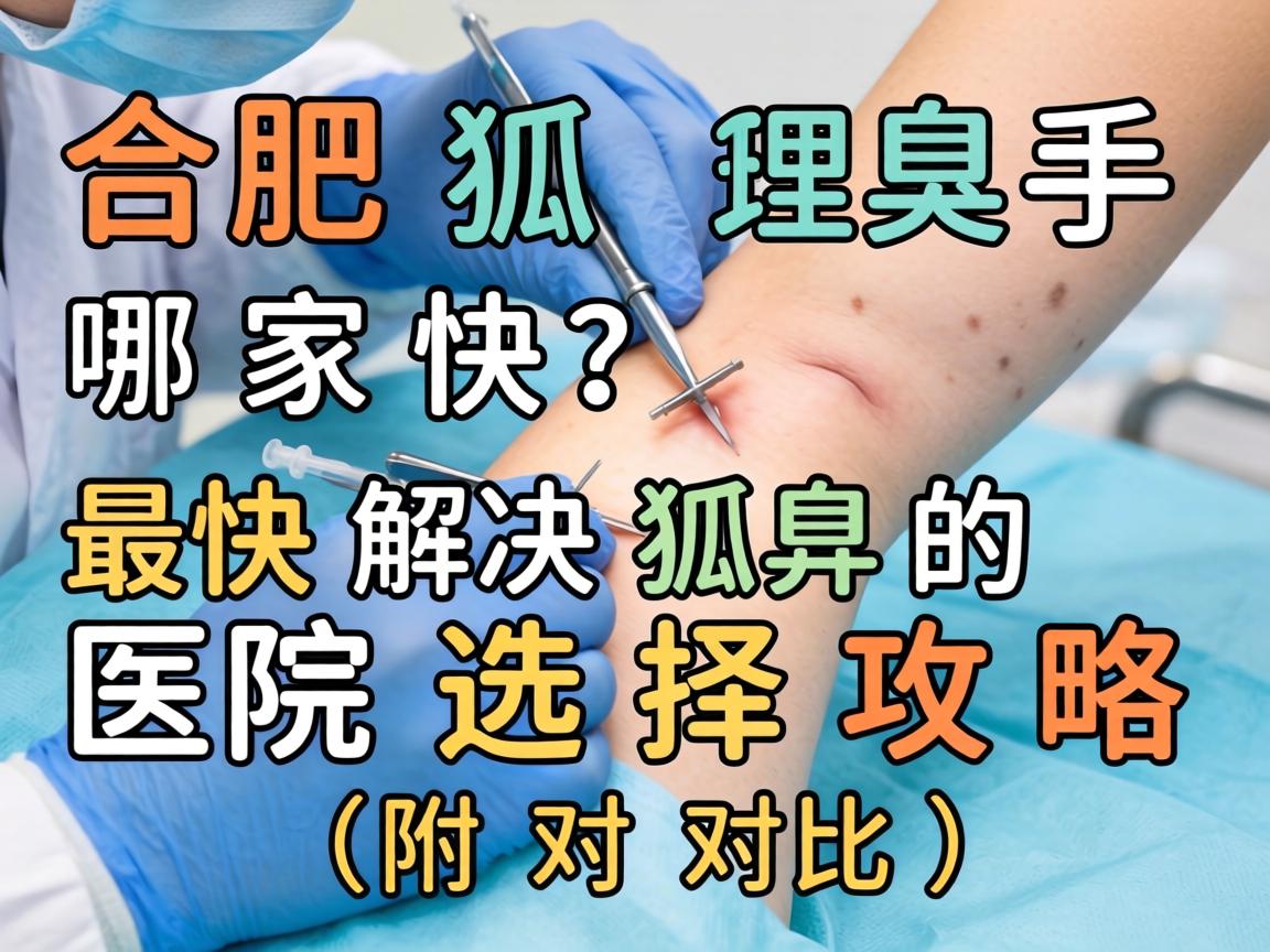 合肥狐臭手术哪家快?最快解决狐臭的医院选择攻略(附对比) 合肥狐臭手术哪家快?最快解决狐臭的医院选择攻略(附对比)