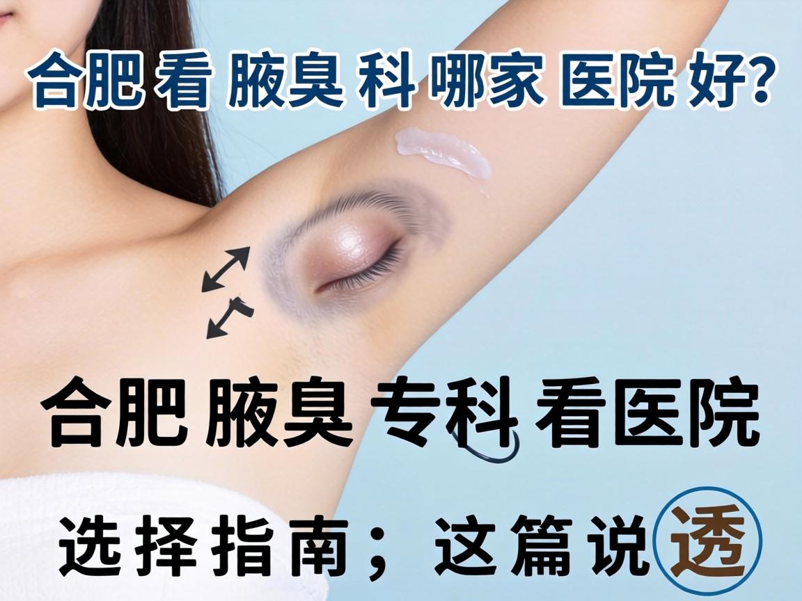 合肥看腋臭科哪家医院好?合肥腋臭专科医院选择指南,这篇说透 合肥看腋臭科哪家医院好?合肥腋臭专科医院选择指南,这篇说透