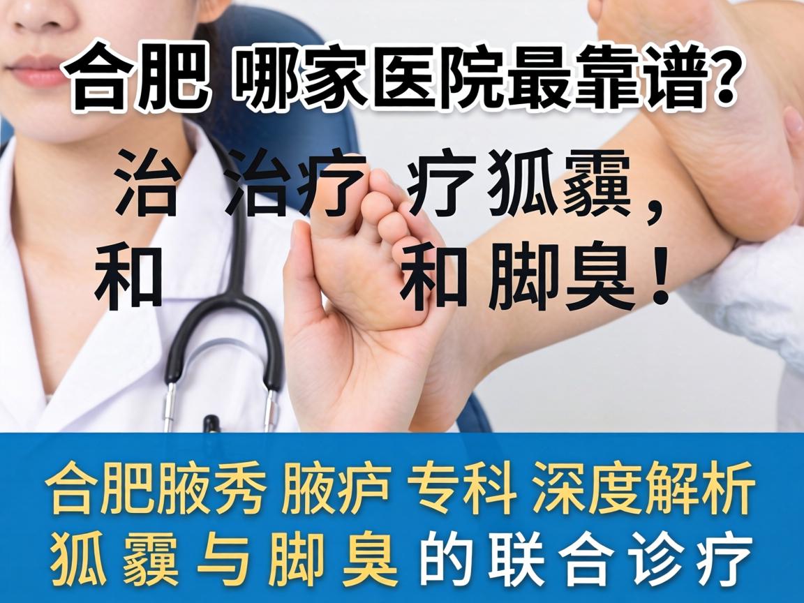 合肥治疗狐臭和脚臭，哪家医院最靠谱？合肥腋秀腋臭专科深度解析狐臭与脚臭的联合诊疗