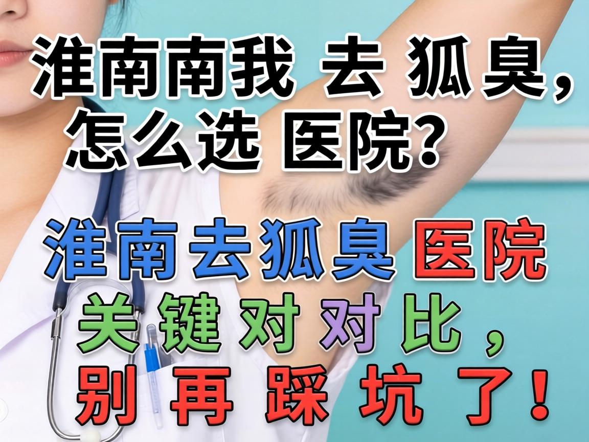 淮南去狐臭怎么选医院?淮南去狐臭医院关键对比,别再踩坑了! 淮南去狐臭怎么选医院?淮南去狐臭医院关键对比,别再踩坑了!