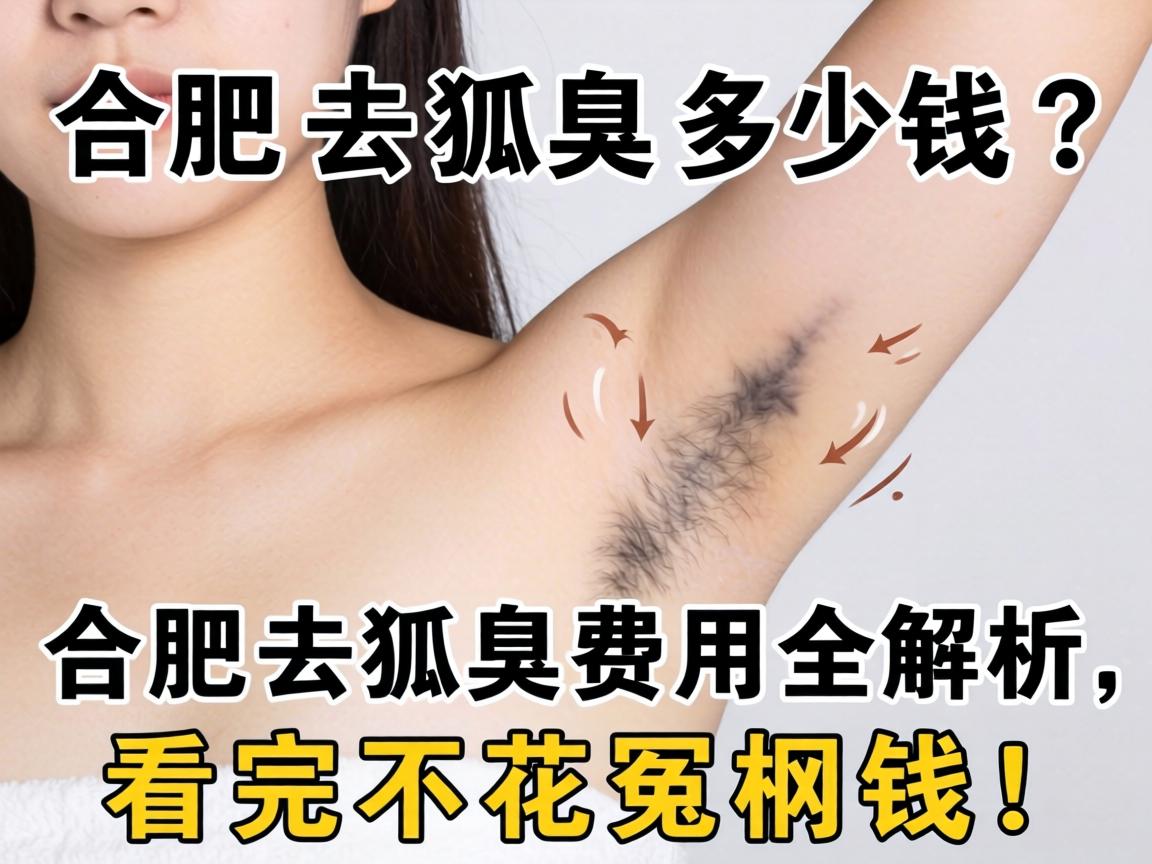 合肥去狐臭多少钱？合肥去狐臭费用全解析，看完不花冤枉钱！