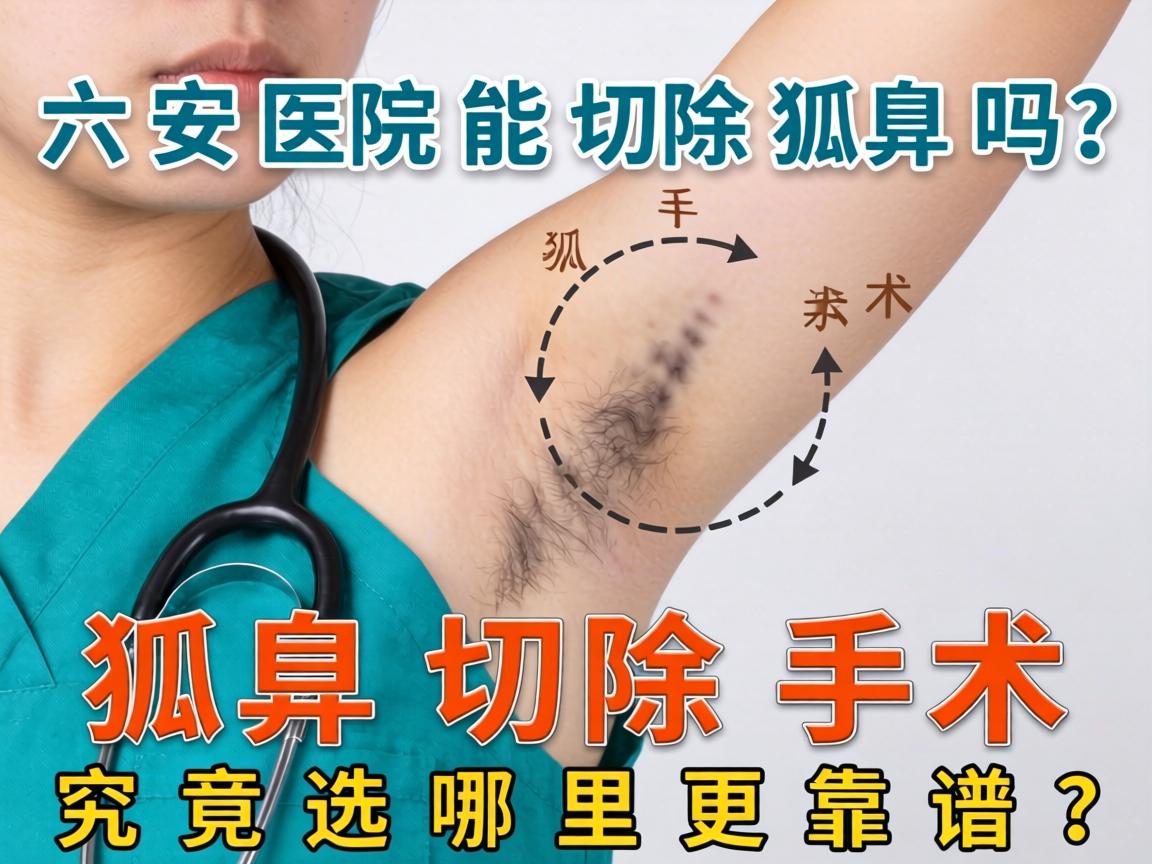 六安医院能切除狐臭吗?狐臭切除手术究竟选哪里更靠谱? 六安医院能切除狐臭吗?狐臭切除手术究竟选哪里更靠谱?