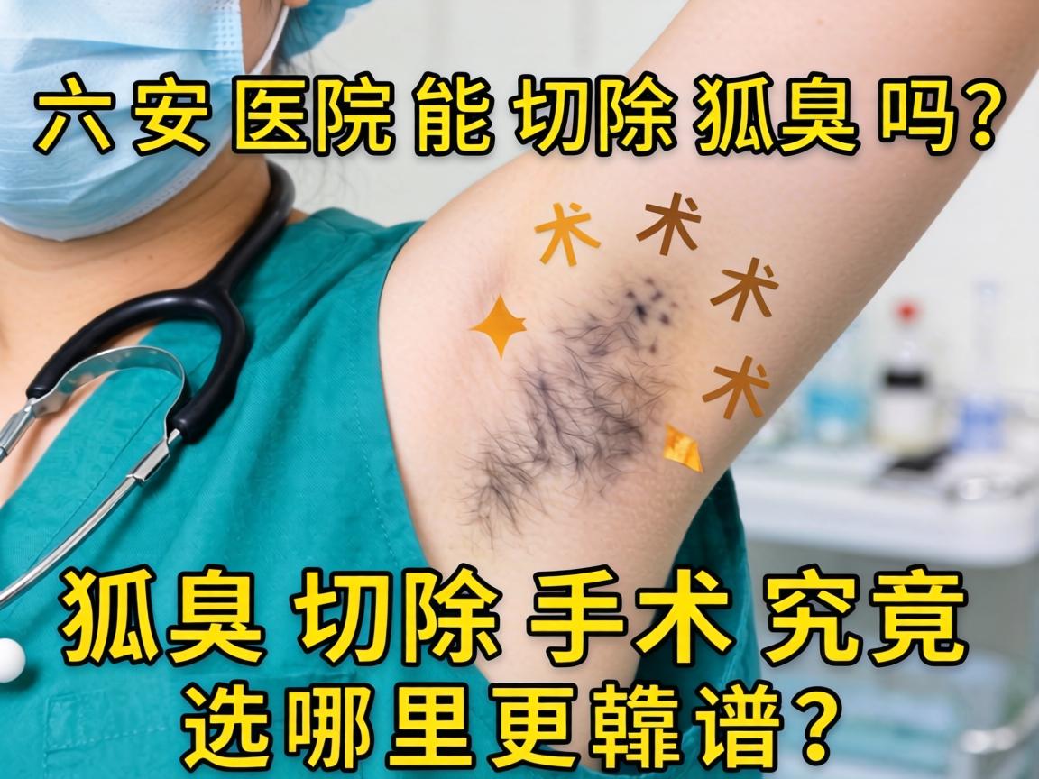 六安医院能切除狐臭吗?狐臭切除手术究竟选哪里更靠谱? 六安医院能切除狐臭吗?狐臭切除手术究竟选哪里更靠谱?