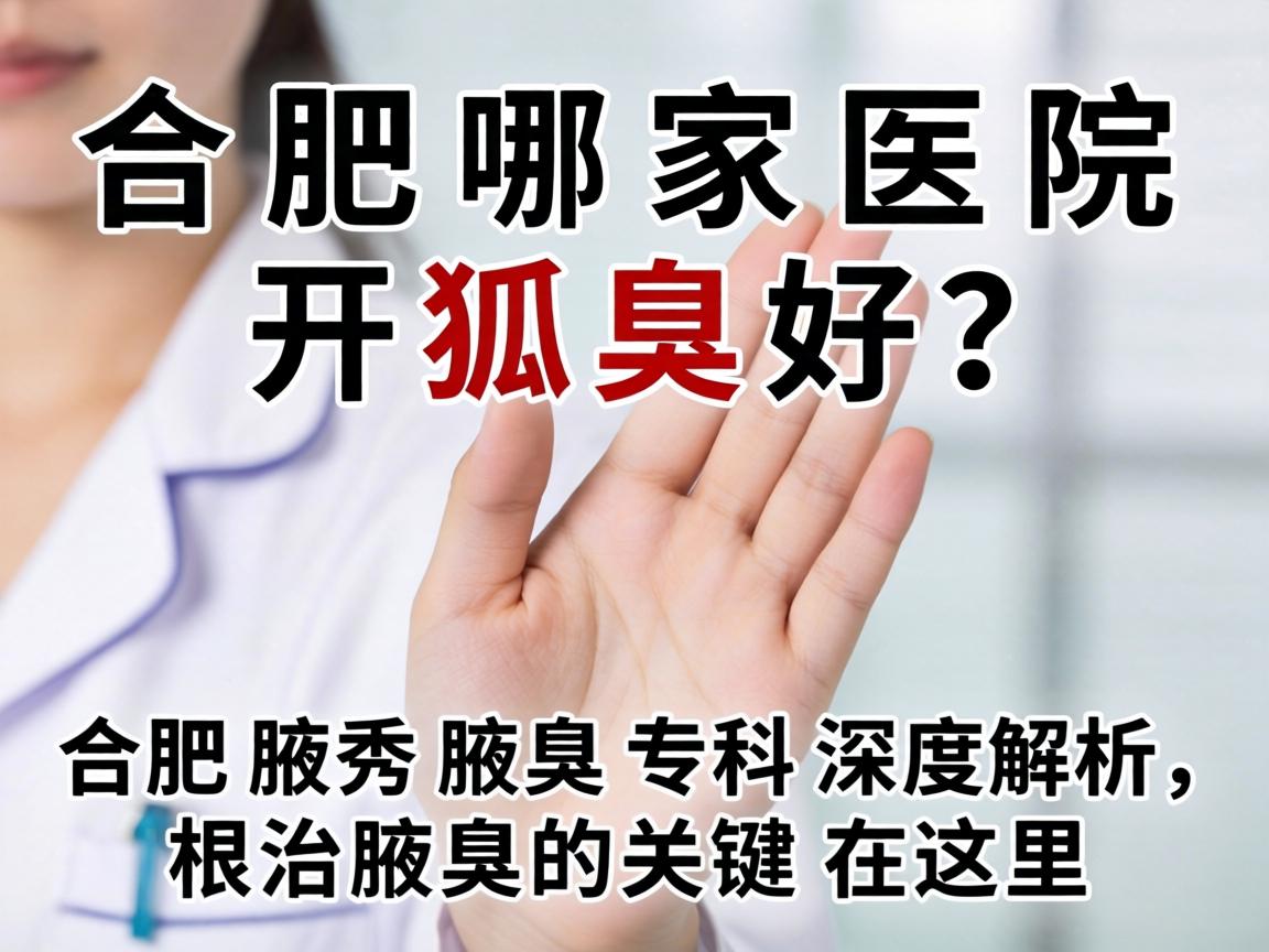 合肥哪家医院开狐臭好?合肥腋秀腋臭专科深度解析,根治腋臭的关键在这里 合肥哪家医院开狐臭好?合肥腋秀腋臭专科深度解析,根治腋臭的关键在这里