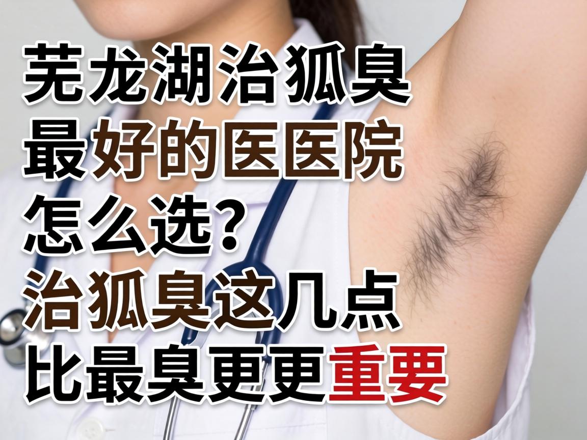 芜湖治狐臭最好的医院怎么选?治狐臭这几点比最好更重要 芜湖治狐臭最好的医院怎么选?治狐臭这几点比最好更重要