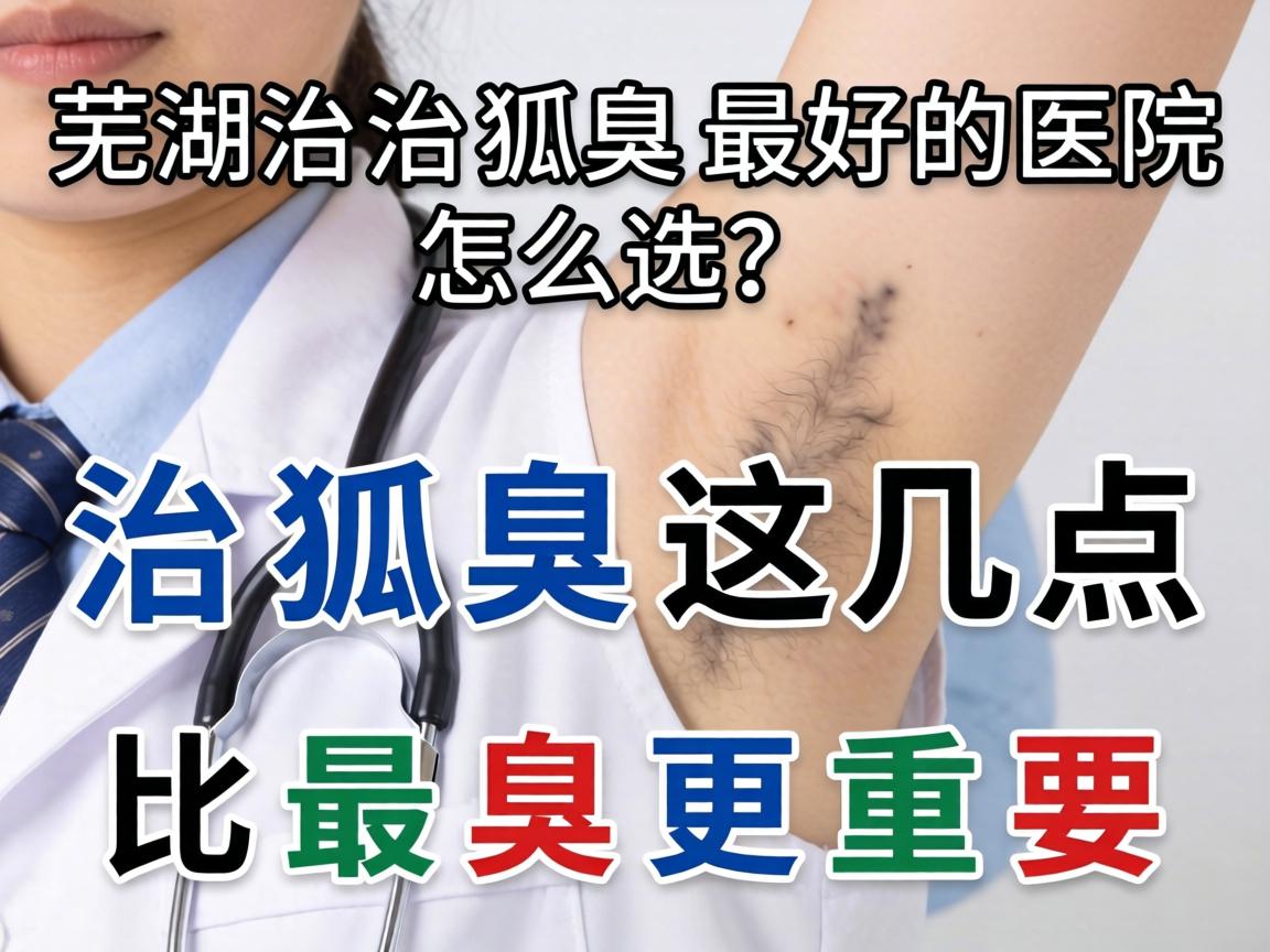 芜湖治狐臭最好的医院怎么选?治狐臭这几点比最好更重要 芜湖治狐臭最好的医院怎么选?治狐臭这几点比最好更重要