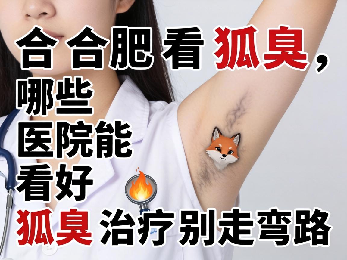 在合肥看狐臭,哪些医院能看好?狐臭治疗别走弯路 在合肥看狐臭,哪些医院能看好?狐臭治疗别走弯路