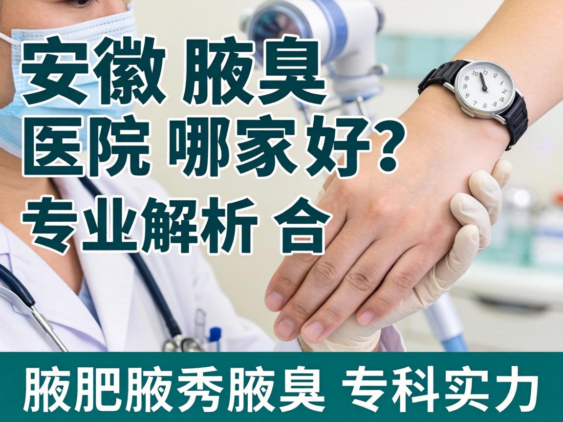 安徽腋臭医院哪家好?专业解析合肥腋秀腋臭专科实力 安徽腋臭医院哪家好?专业解析合肥腋秀腋臭专科实力