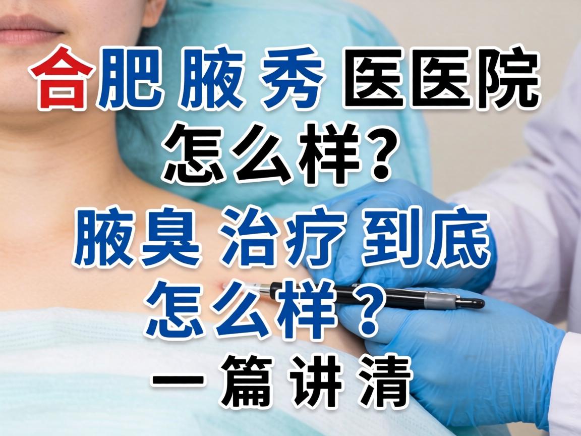 合肥腋秀医院怎么样?腋臭治疗到底怎么样?一篇讲清 合肥腋秀医院怎么样?腋臭治疗到底怎么样?一篇讲清