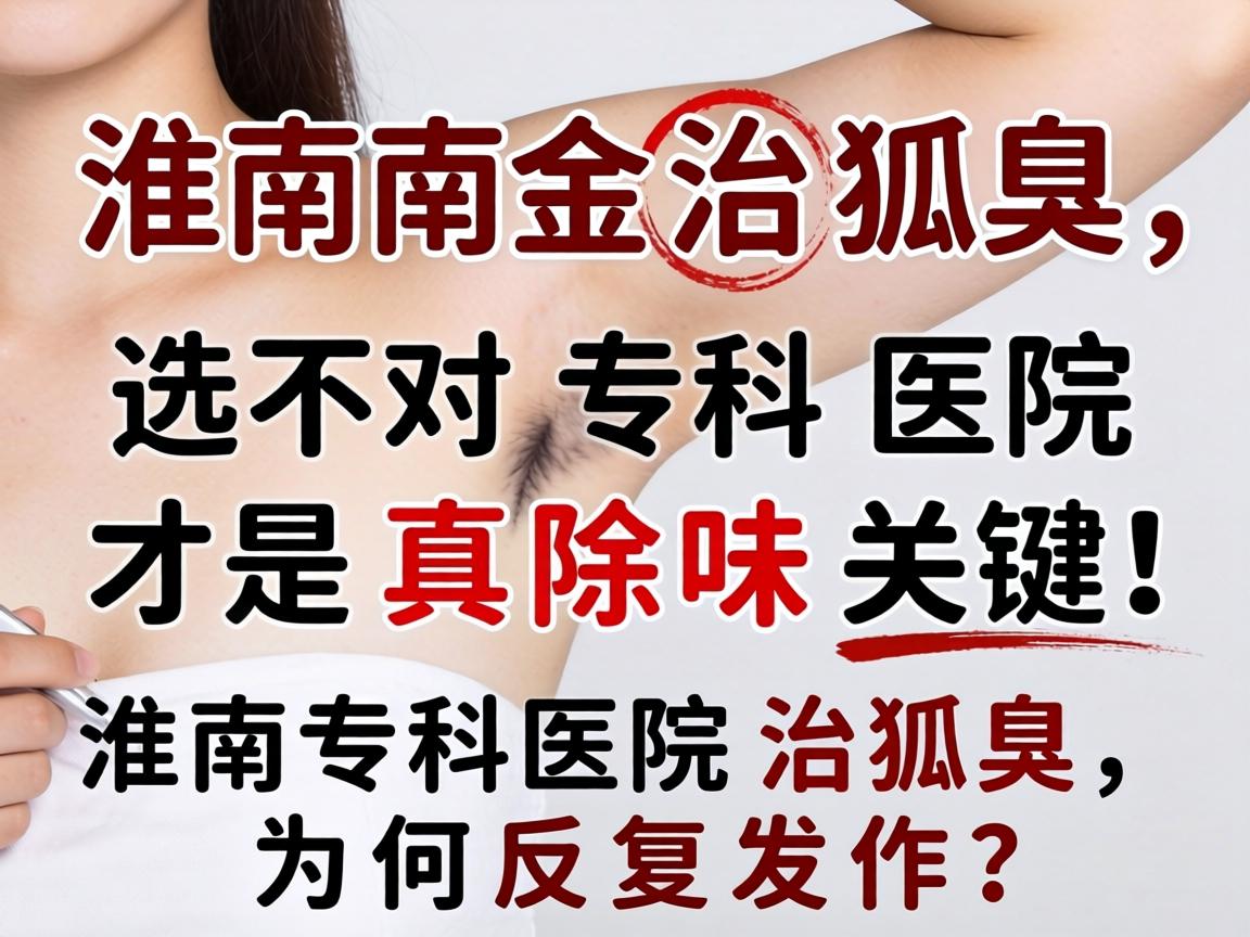 淮南治狐臭,选对专科医院才是真除味关键!淮南专科医院治狐臭,为何反复发作? 淮南治狐臭,选对专科医院才是真除味关键!淮南专科医院治狐臭,为何反复发作?
