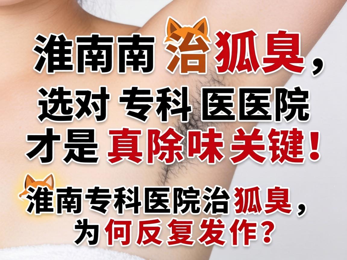 淮南治狐臭,选对专科医院才是真除味关键!淮南专科医院治狐臭,为何反复发作? 淮南治狐臭,选对专科医院才是真除味关键!淮南专科医院治狐臭,为何反复发作?