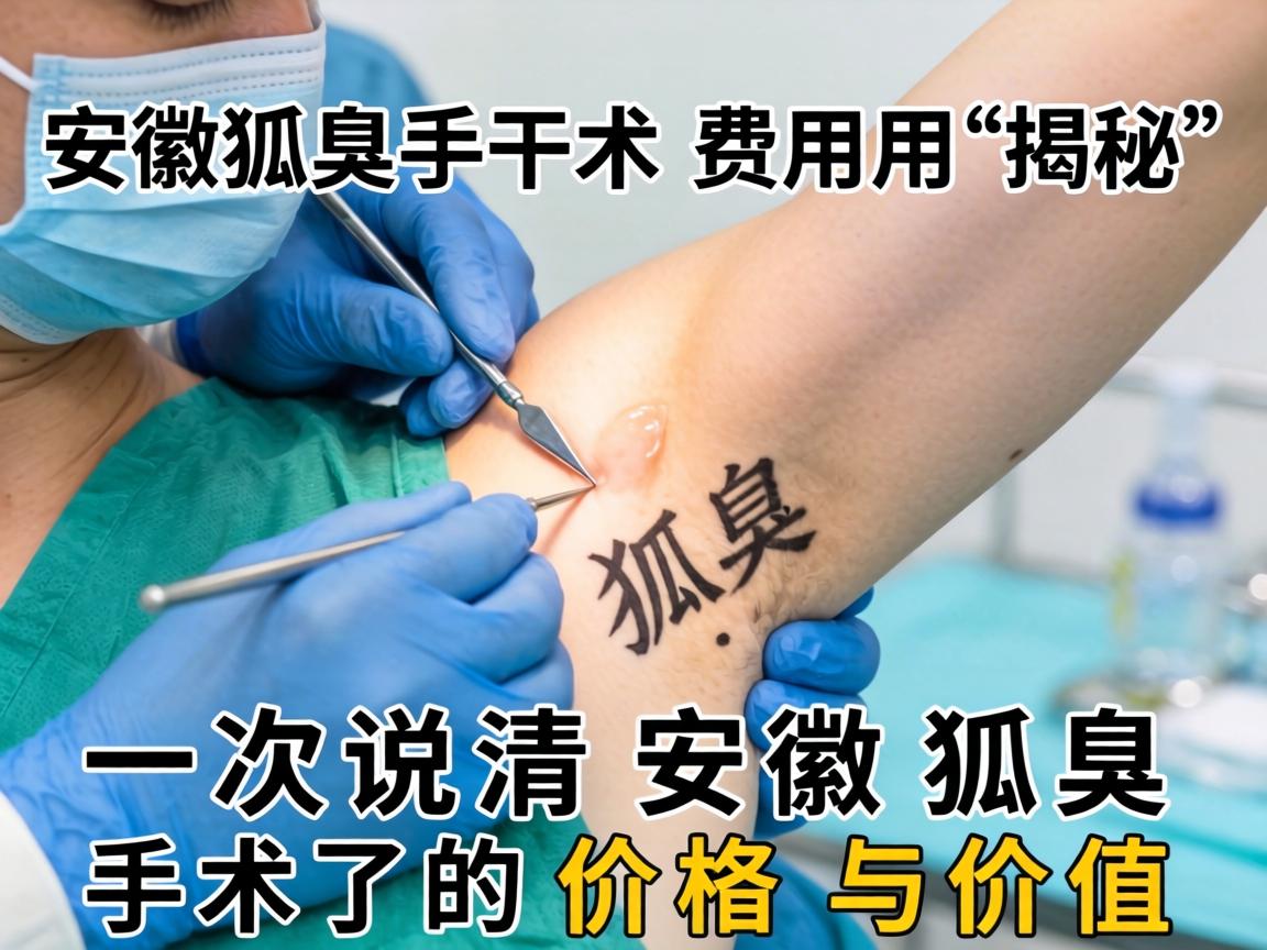 安徽狐臭手术费用揭秘,一次说清安徽狐臭手术的价格与价值 安徽狐臭手术费用揭秘,一次说清安徽狐臭手术的价格与价值