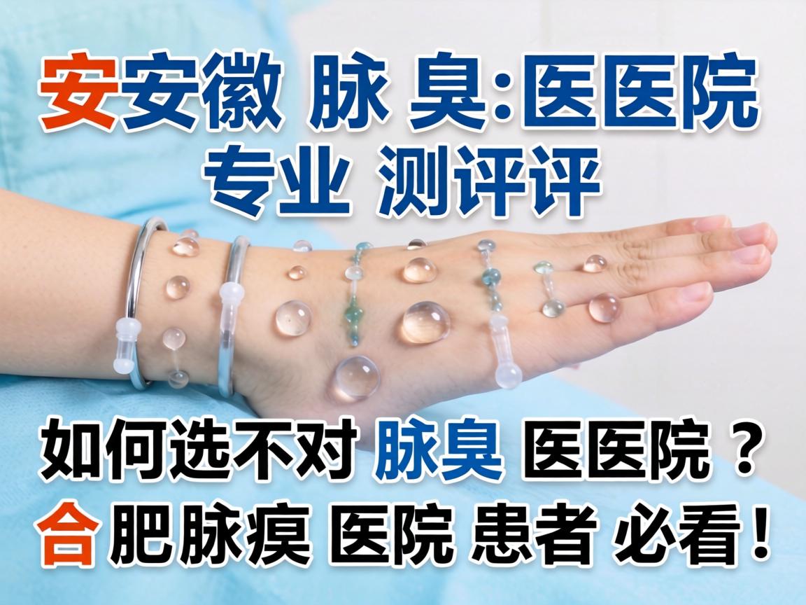安徽腋臭医院专业测评，如何选对腋臭医院？合肥腋臭医院患者必看！