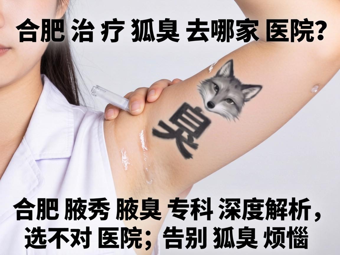 合肥治疗狐臭去哪家医院？合肥腋秀腋臭专科深度解析，选对医院，告别狐臭烦恼