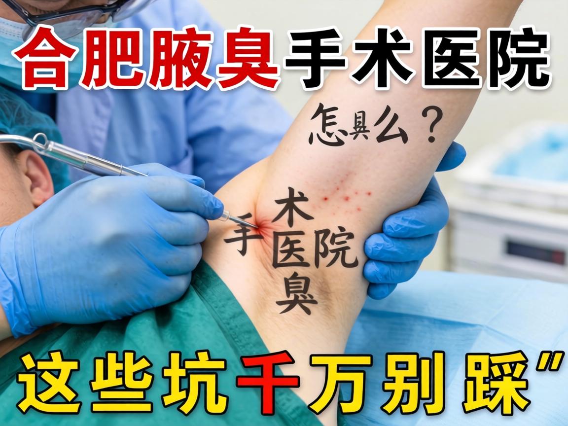 合肥腋臭手术医院怎么选?合肥腋臭手术医院这些坑千万别踩 合肥腋臭手术医院怎么选?合肥腋臭手术医院这些坑千万别踩