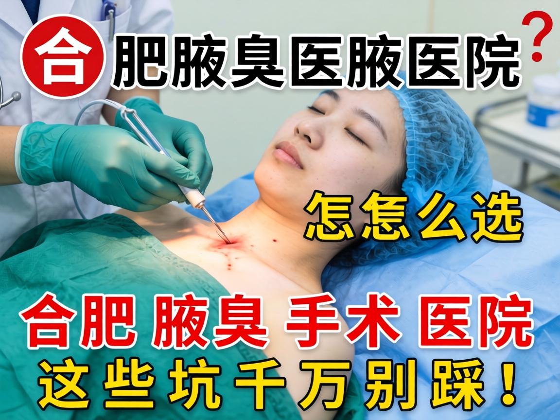 合肥腋臭手术医院怎么选?合肥腋臭手术医院这些坑千万别踩 合肥腋臭手术医院怎么选?合肥腋臭手术医院这些坑千万别踩