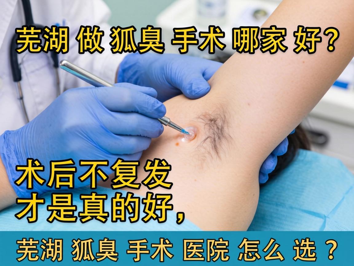 芜湖做狐臭手术哪家好?术后不复发才是真的好,芜湖狐臭手术医院怎么选? 芜湖做狐臭手术哪家好?术后不复发才是真的好,芜湖狐臭手术医院怎么选?